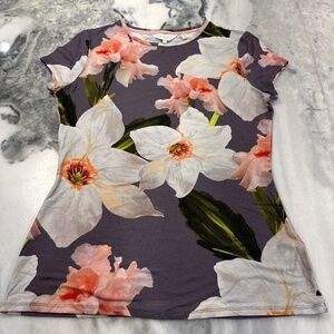 Ted Baker Elijae Chatsworth Bloom fitted tee